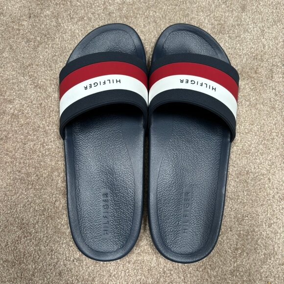 Tommy Hilfiger Adilette Comfort Slides size 10 - Picture 3 of 5
